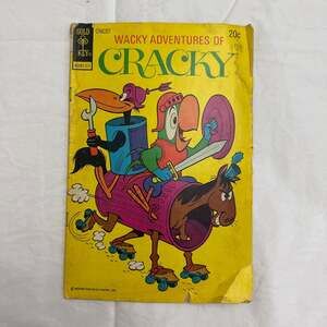 Wacky Adventures of Cracky Issue #5 Comic Book Gold Key 1973